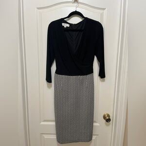 Kasper Classic Black Dress